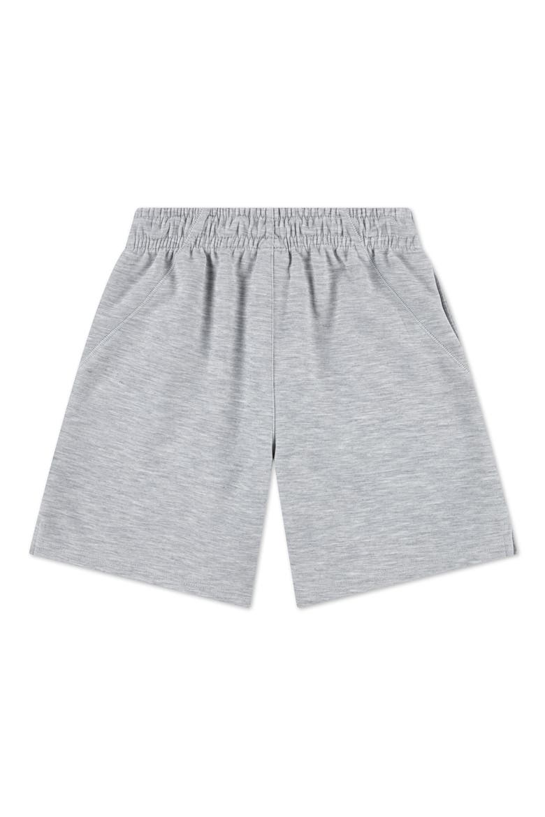 Kids' Dri-FIT MJ Core Drawstring Shorts, Alternate, color, LIGHT GRAY HEATHER