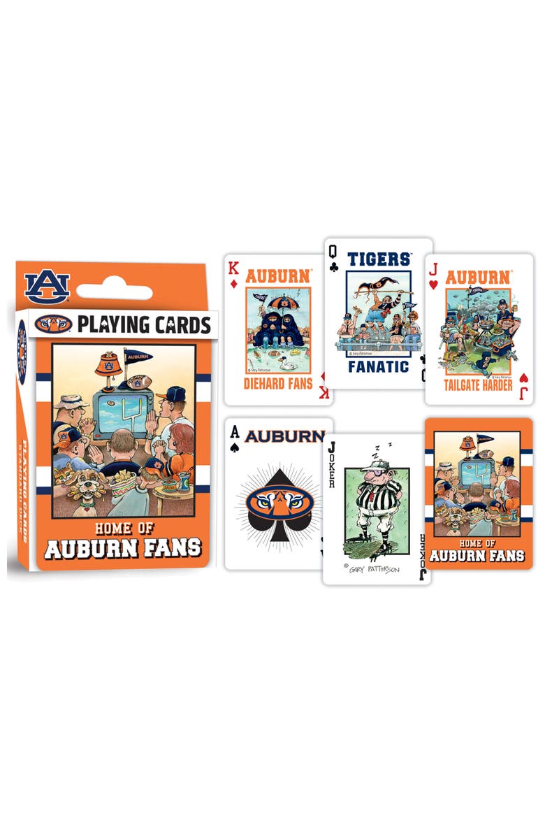 Auburn Tigers Fan Deck Playing Cards, Alternate, color, Multicolor