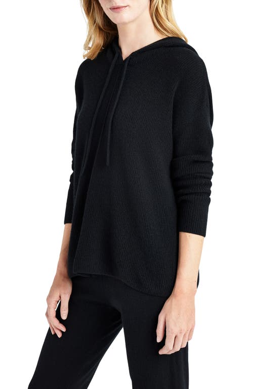 Splendid Elin Sweater Hoodie In Black