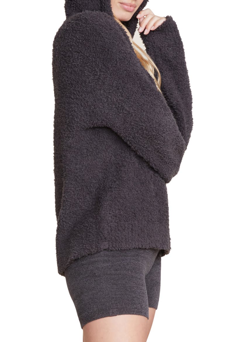 CozyChic™ Teddy Hoodie, Alternate, color, CARBON