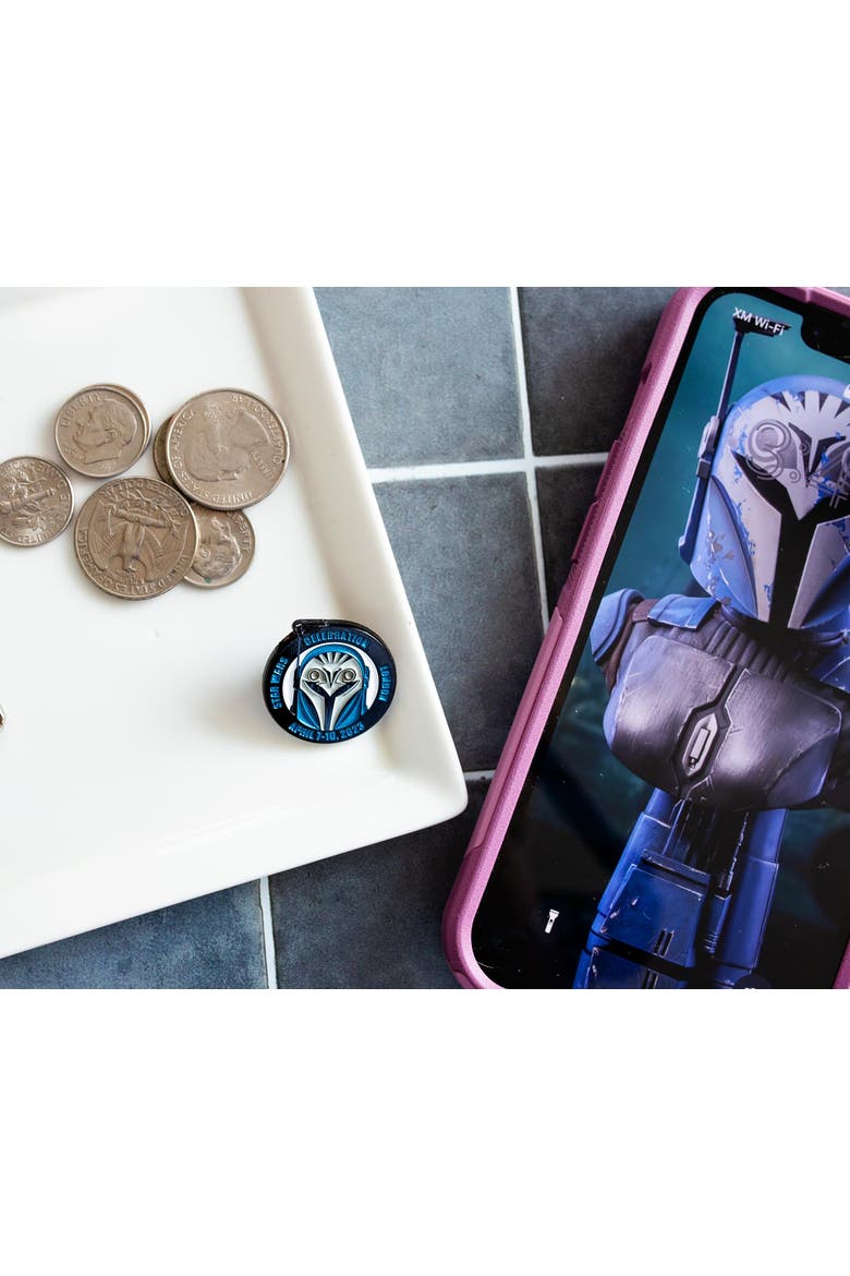 Star Wars The Mandalorian Bo-Katan Enamel Pin | SWC 2023 Exclusive, Alternate, color, Black