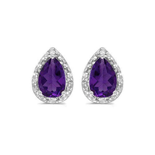 selected 1.32ct,Amethyst,White gold