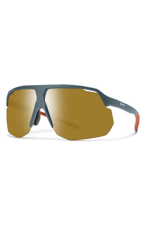 Smith Motive 74mm Chromapop™ Polarized Shield Sunglasses In Multi