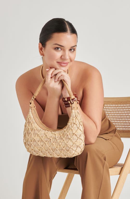 Dolce Vita Positano Convertible Crossbody Bag In Natural