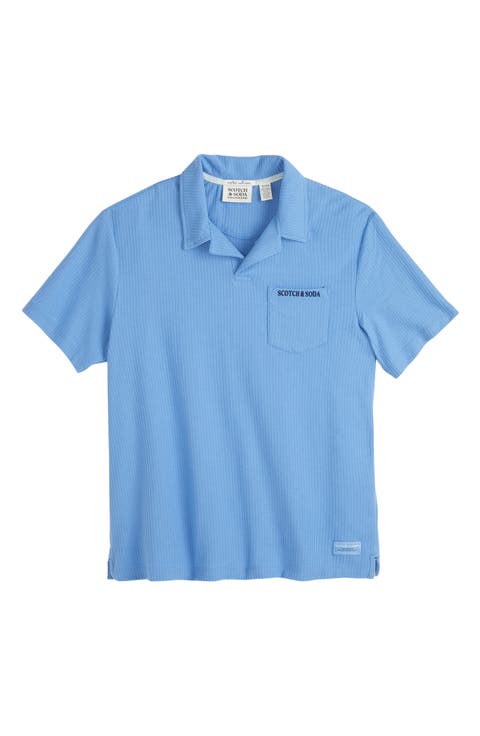 Johnny Collar Pocket Polo
