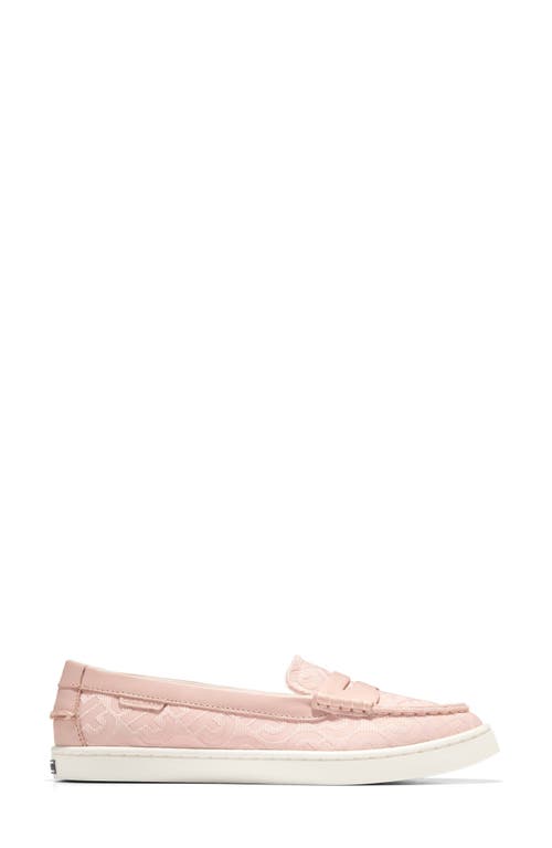 Cole Haan Nantucket Penny Loafer In Cameo Rose Double Jacquard