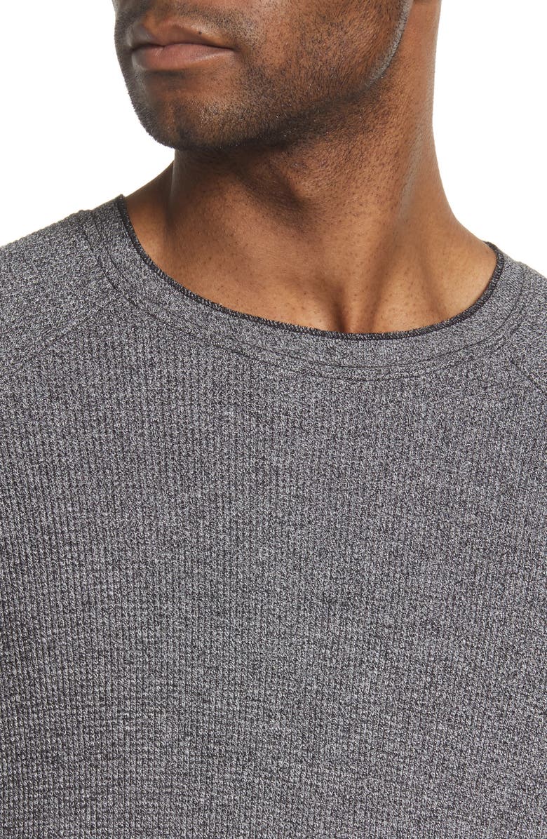 Vince Mouline Thermal Knit Pima Cotton Top, Alternate, color, 