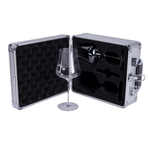 VinGlas 2-Stem Wine Glass Case
