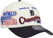 New Era Men's New Era Cream/Navy Detroit Tigers World Series 9FORTY M-Crown Adjustable Hat
