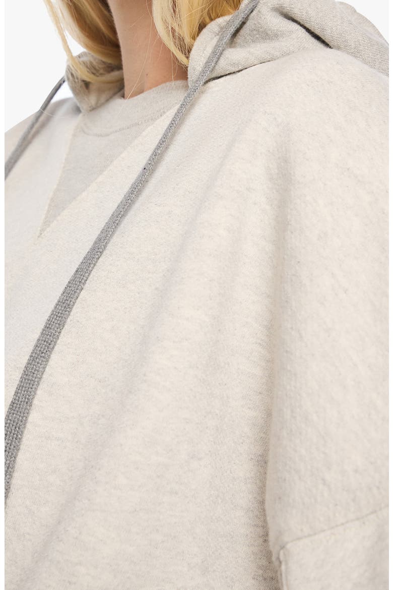 The Half Base Hoodie, Alternate, color, LIGHT HEATHER GREY