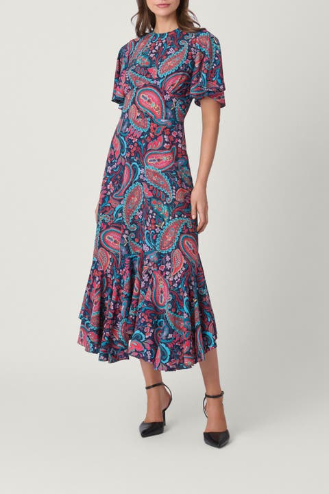 Jubilant Paisley Mallie Dress