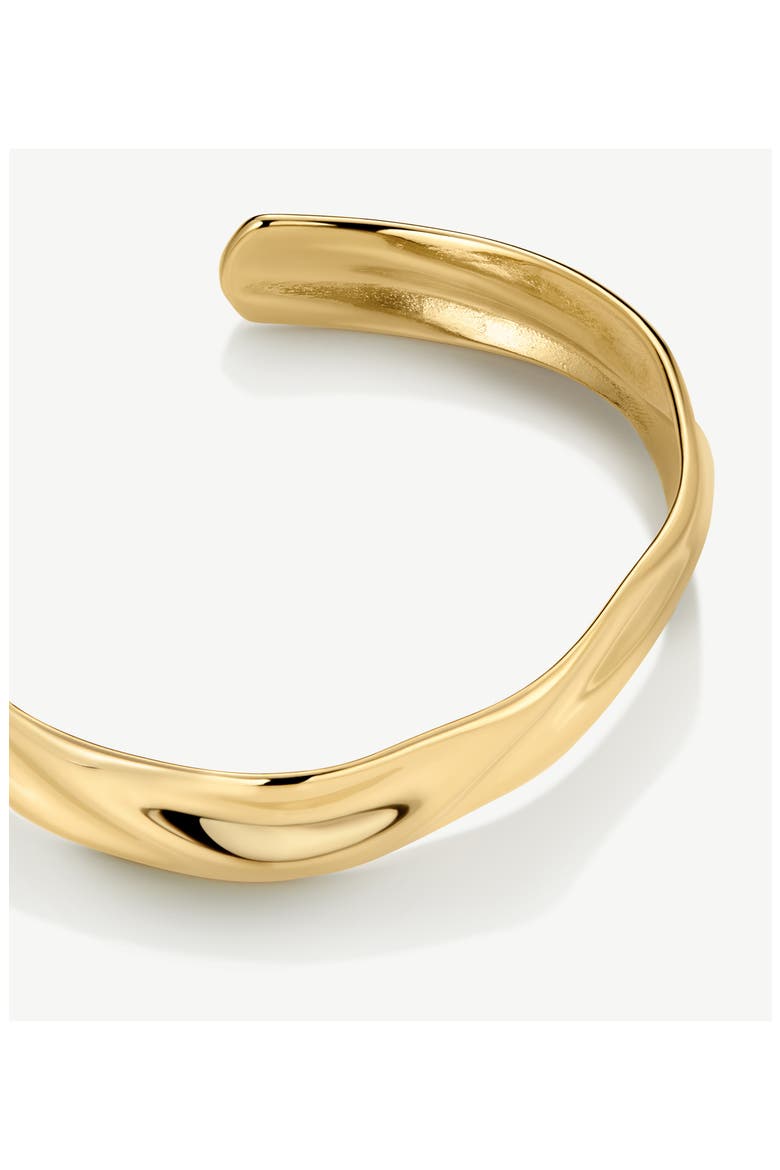 Molten Bangle Bracelet, Alternate, color, GOLD