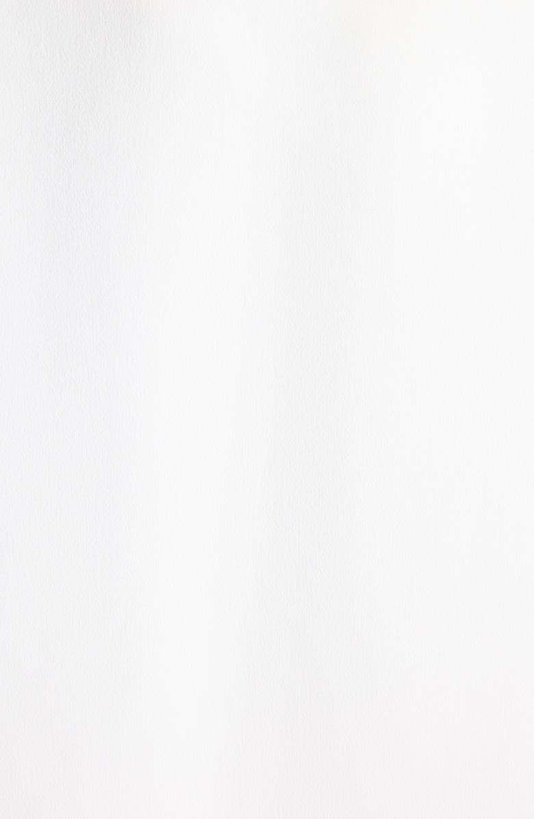 Givenchy Crepe Cady Cape Dress, Alternate, color, Ivory