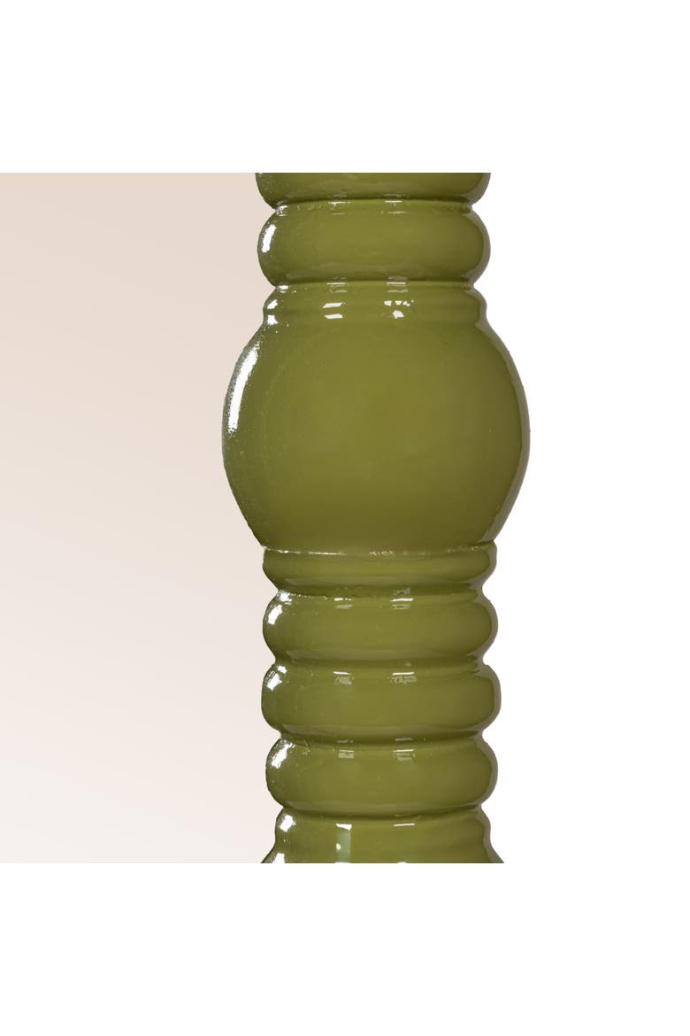 Gloss Dowel Wall Mirror, Alternate, color, Green