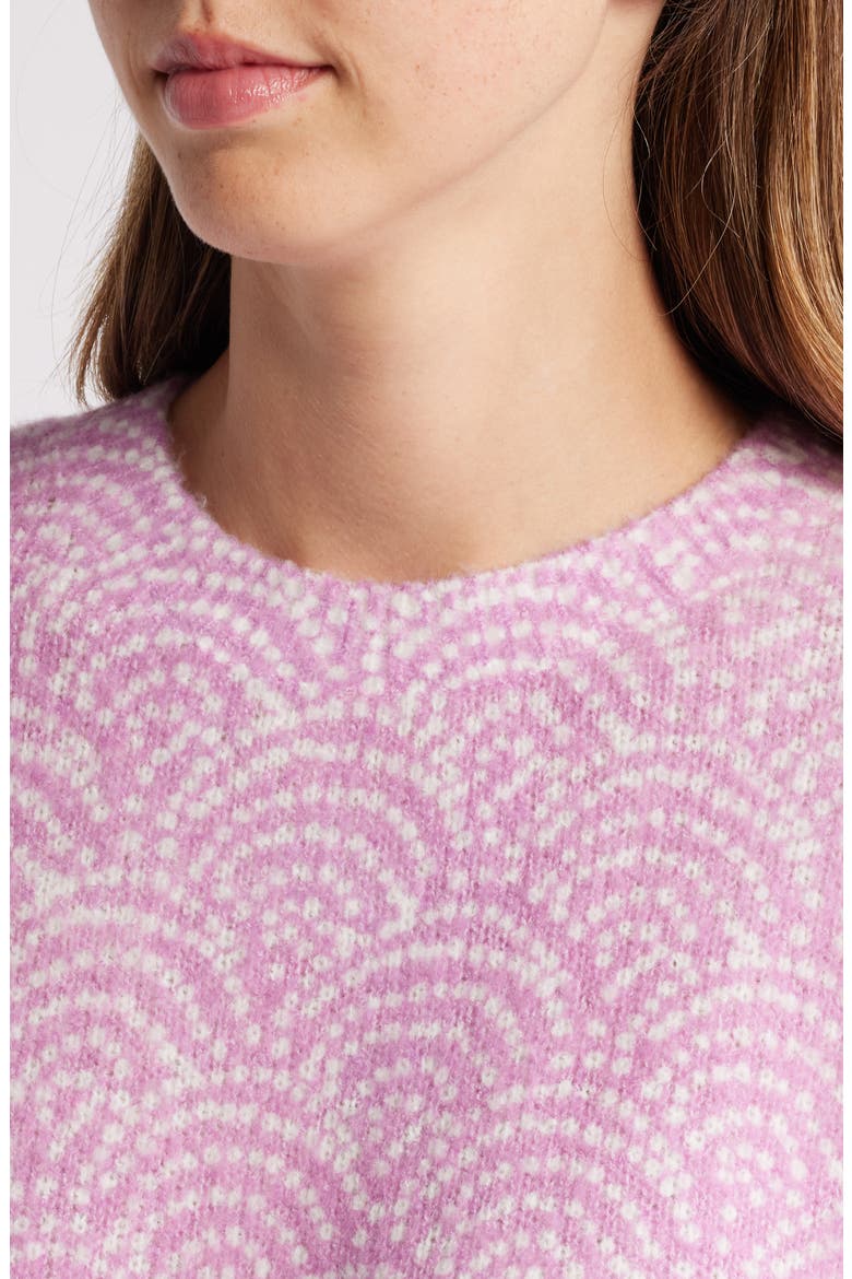 Ella Crewneck Sweater, Alternate, color, PINK