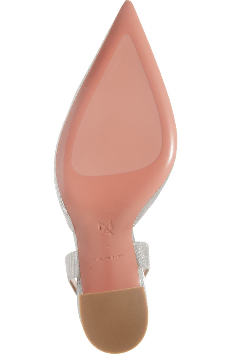 Amina Muaddi Holli Pointed Toe Slingback Pump, Alternate, color,