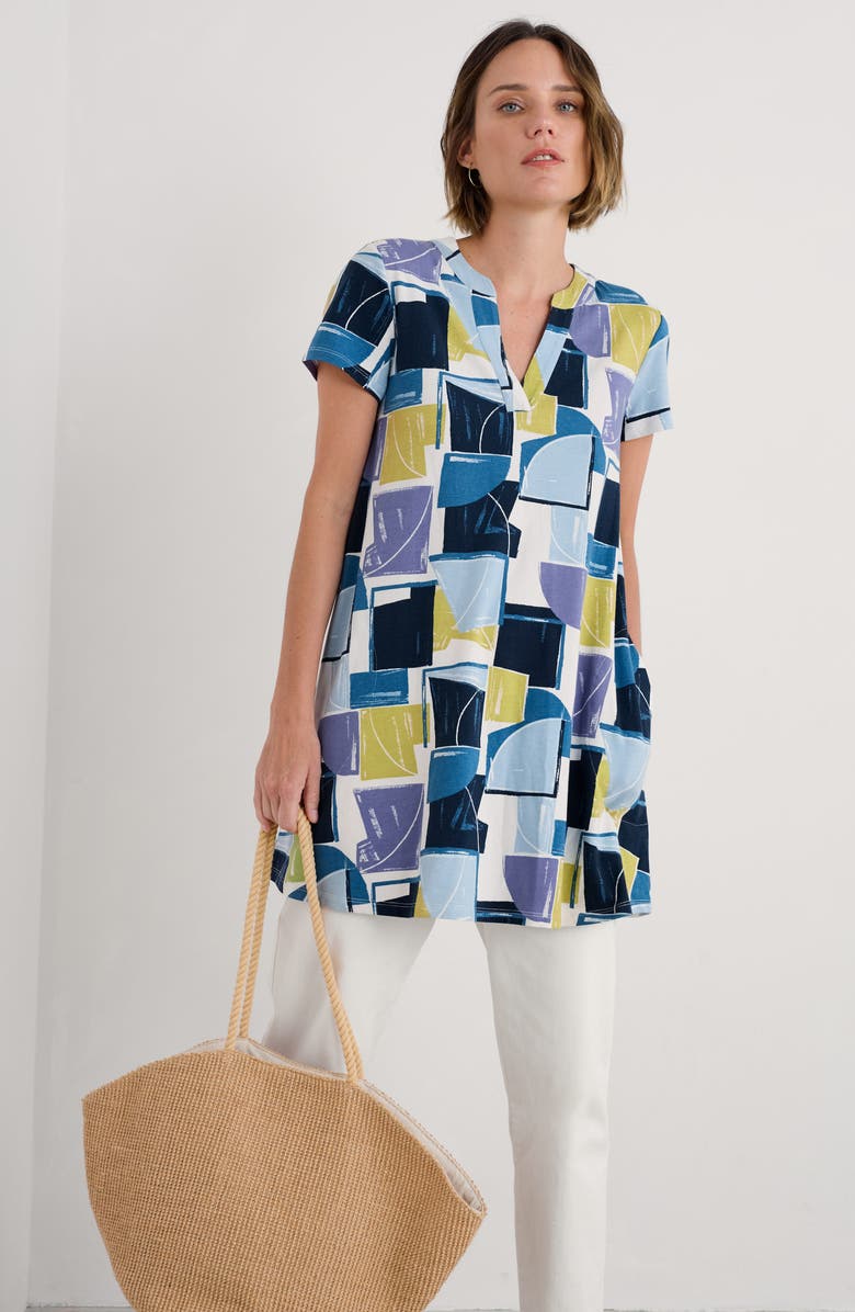 Seasalt Cornwall Wreathe Organic Cotton Tunic, Alternate, color,