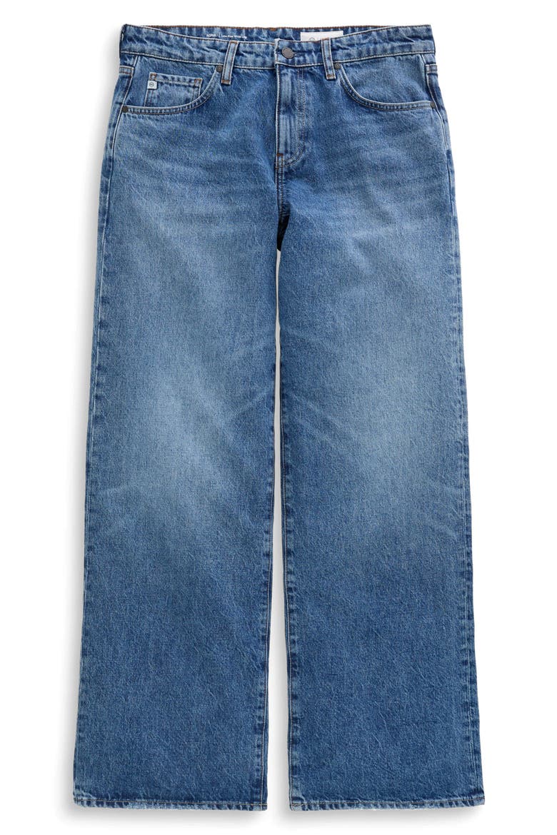 Adria High Waist Wide Leg Jeans, Alternate, color, JIVE