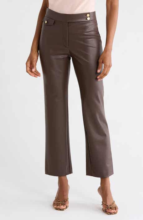 Anisa Faux Leather Pants