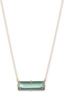 Lauren Ralph Lauren Baguette Pendant Necklace