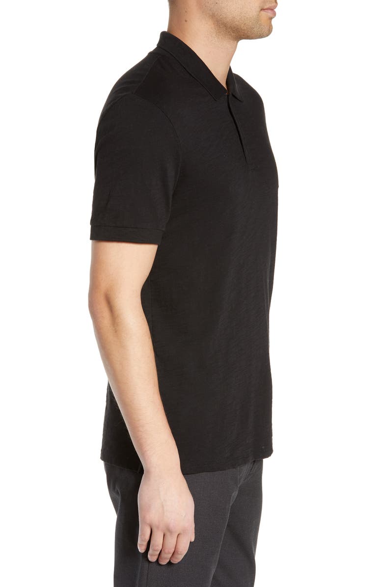 Vince Slub Slim Fit Polo Shirt, Alternate, color,
