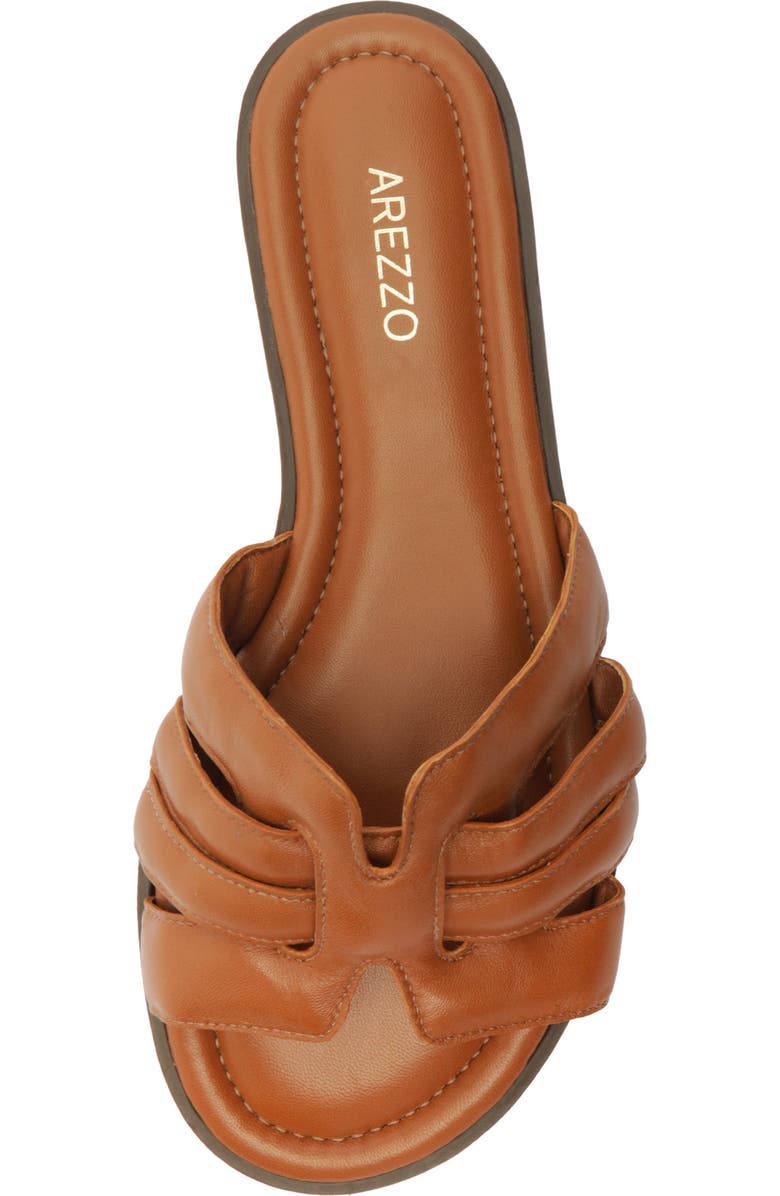 Arezzo Hanna Slide Sandal, Alternate, color, Curcuma