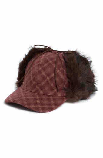 Rory Brushed Plaid Baseball Cap