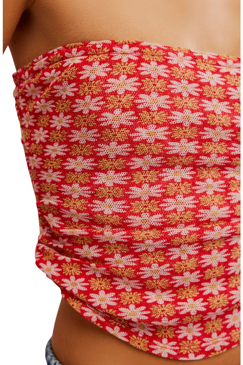 Boulevard Floral Cotton Knit Tube Top (Women) | Nordstromrack
