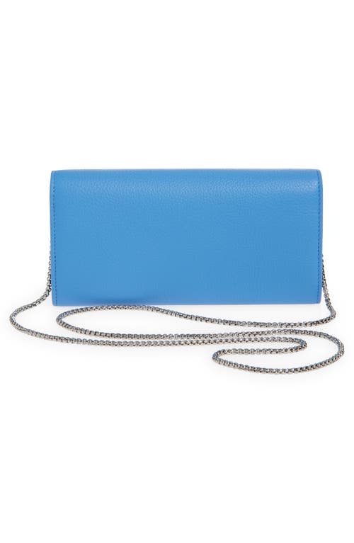 Ferragamo Double Gancio Leather Wallet On A Chain