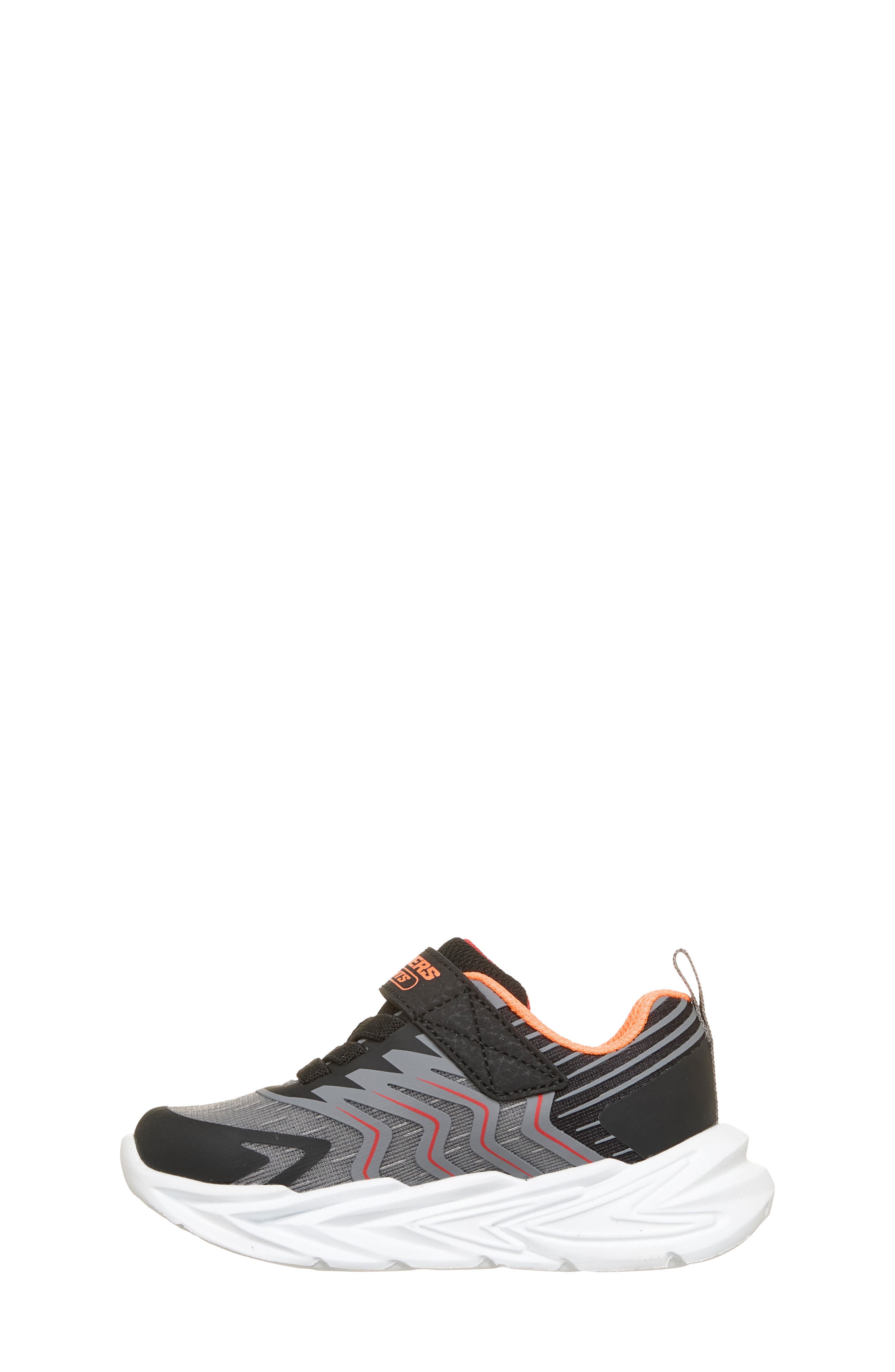 Kids' Flex Glow Ultra Prism Pacer Sneaker, Alternate, color, BLACK/ CHARCOAL