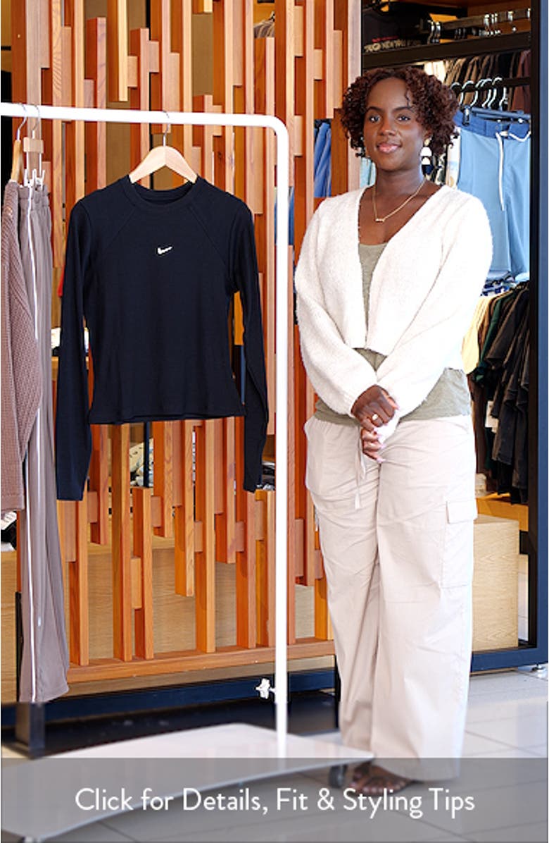 Chill Raglan Sleeve Rib & Jersey Top, sales video thumbnail