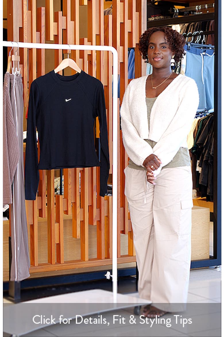 Chill Raglan Sleeve Rib & Jersey Top video