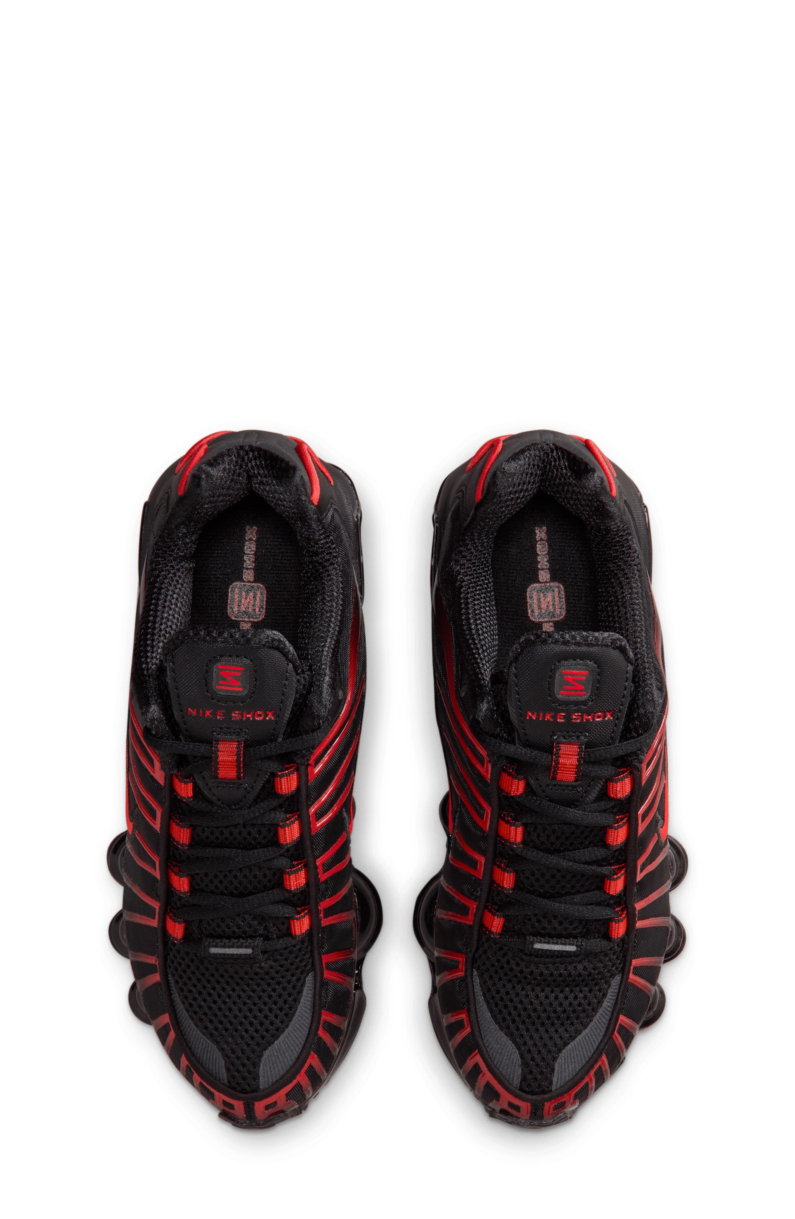Nike Kids' Shox TL Sneaker, Alternate, color, Black/ Black/ Light Crimson