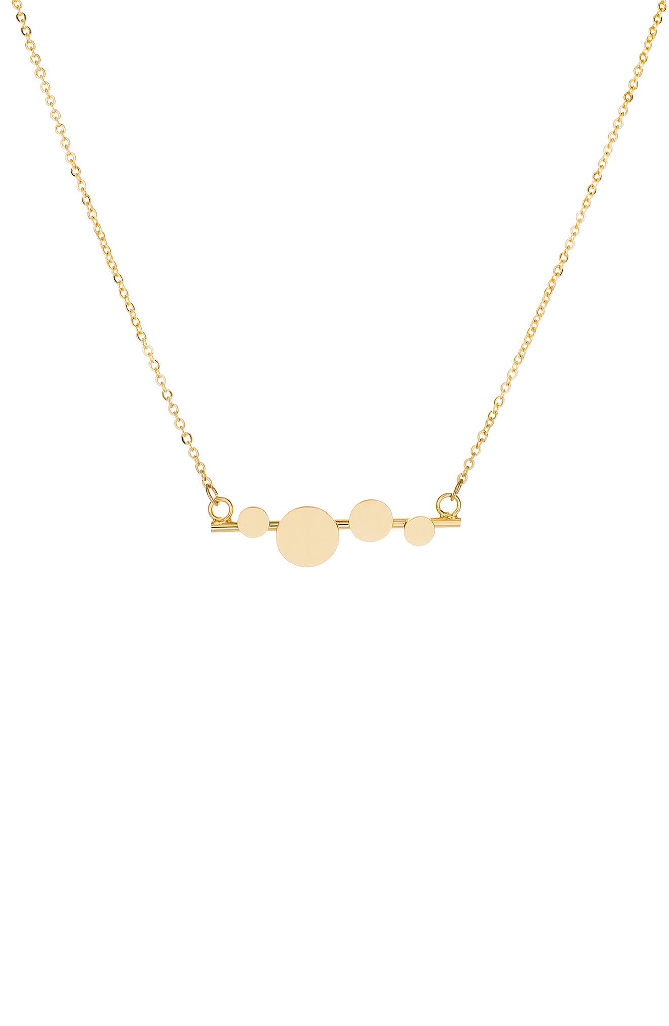 Panacea Coin Bar Pendant Necklace (Women) | Nordstromrack
