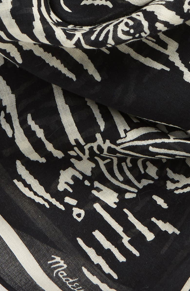 Madewell Organic Cotton Bandana, Alternate, color,