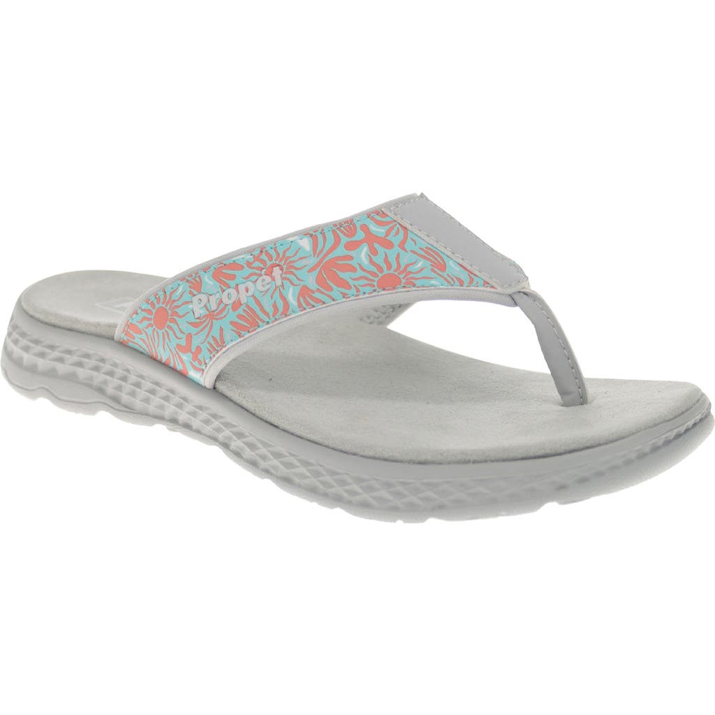 Propét Travelactive Sandal In Coral Summer