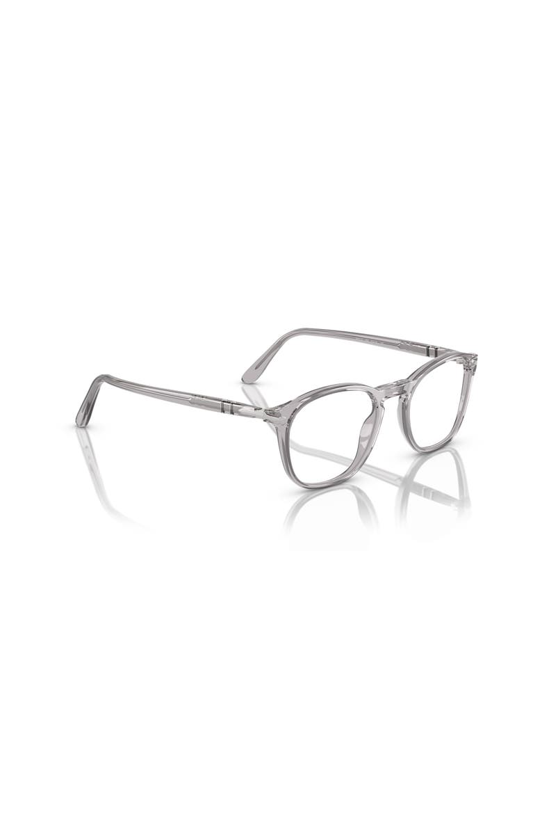 Persol 50mm Square optical glasses, Alternate, color, Grey