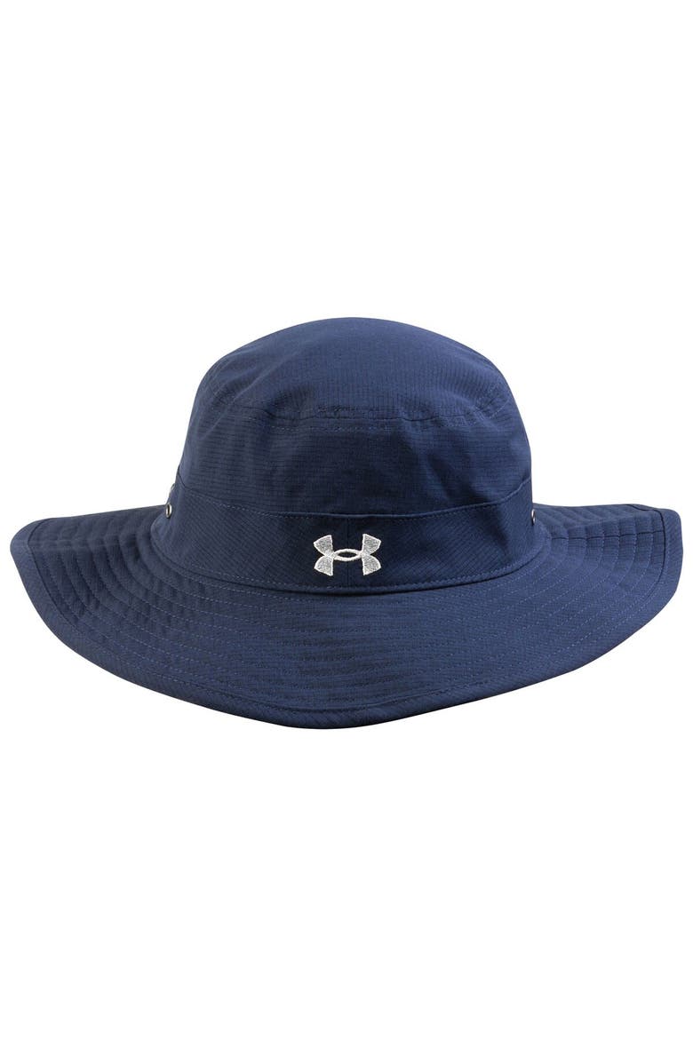 Men's Under Armour Navy Jackson State Tigers Performance Boonie Bucket Hat, Alternate, color, Navy