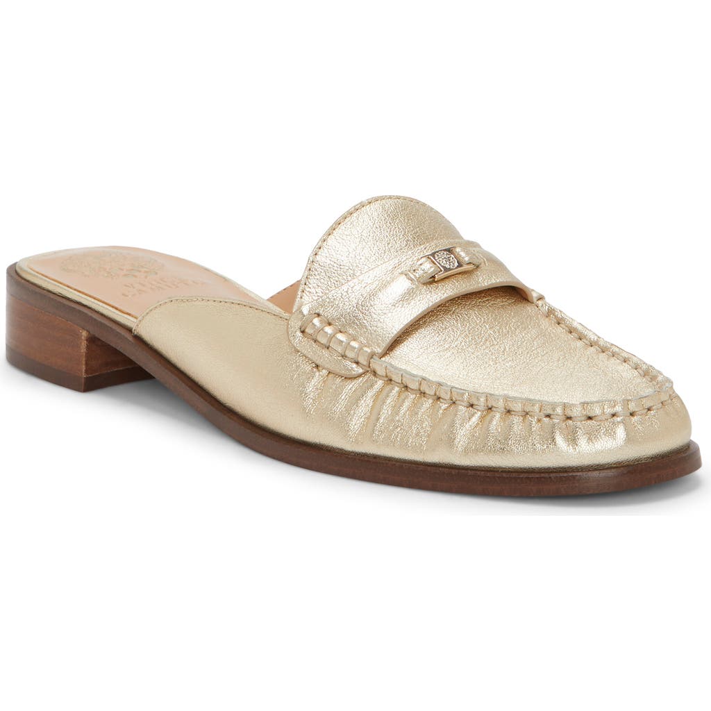 Vince Camuto Cobby Mule In Gold