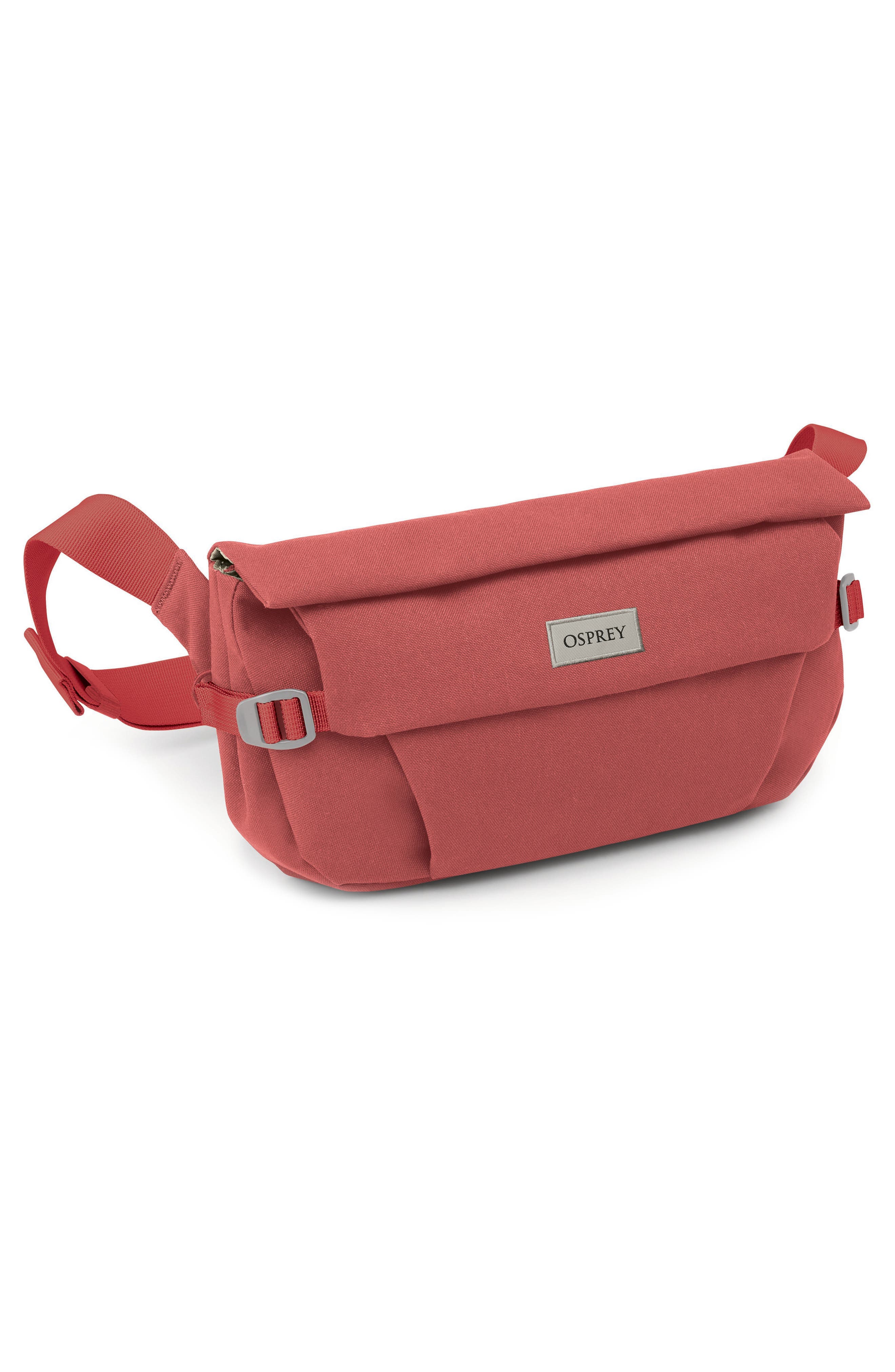 Osprey Arcane Water Repellent Hip Bag, Alternate, color, Red Pampas