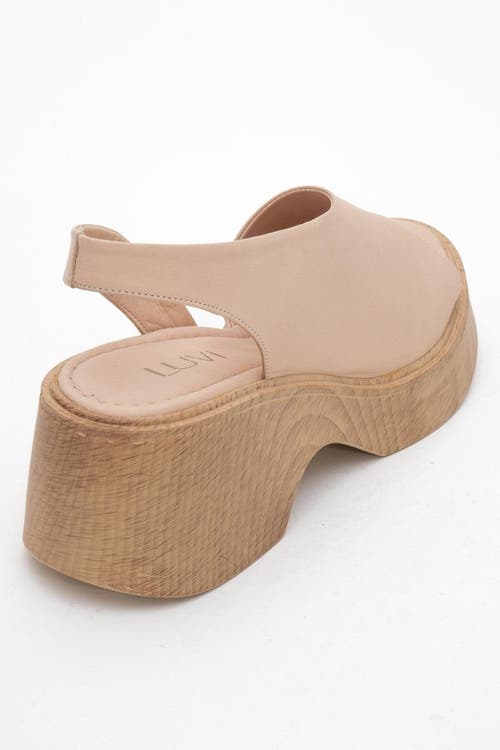 Forever & Always Shoes Roy Leather Wedge Sandal