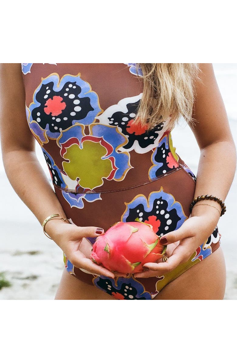 Seea Swimwear Lido One-Piece Swimsuit - Women's, Alternate, color, Anemone (Rc-Skin)