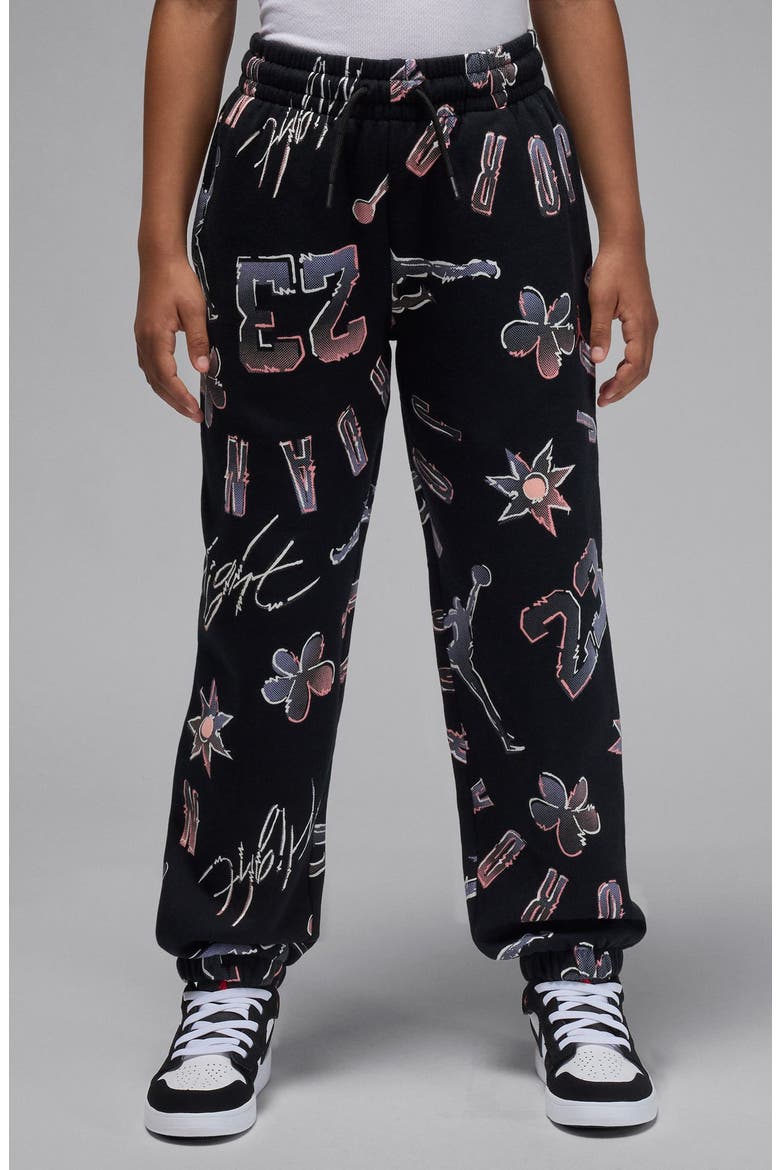 23 Fleece Sweatpants, Alternate, color, BLACK