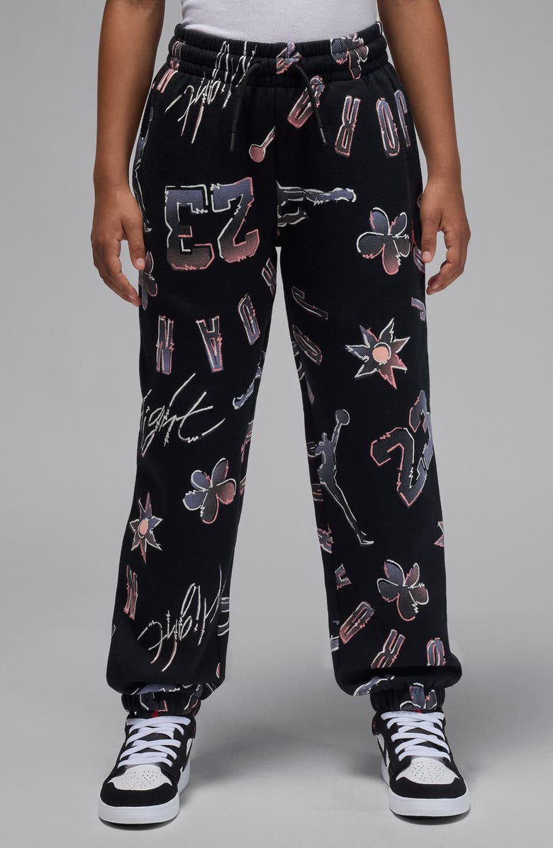 Jordan 23 Fleece Sweatpants, Alternate, color, Black