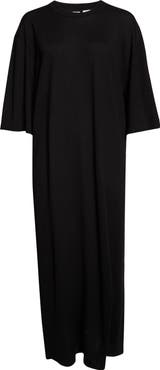 TOTEME Merino Wool T-Shirt Sweater Dress