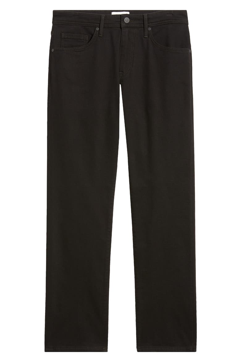 Straight Leg Jeans, Alternate, color, BLACK DENIM