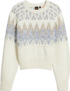 BOSS Orange Farombo Wool Blend Crewneck Sweater