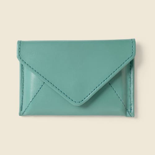 Casupo Mini Envelope Wallet With Rfid Protection In Blue