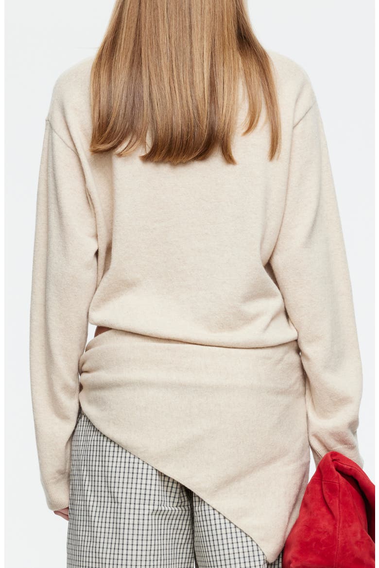 Olsen Wool Blend Sweater, Alternate, color, OATMEAL