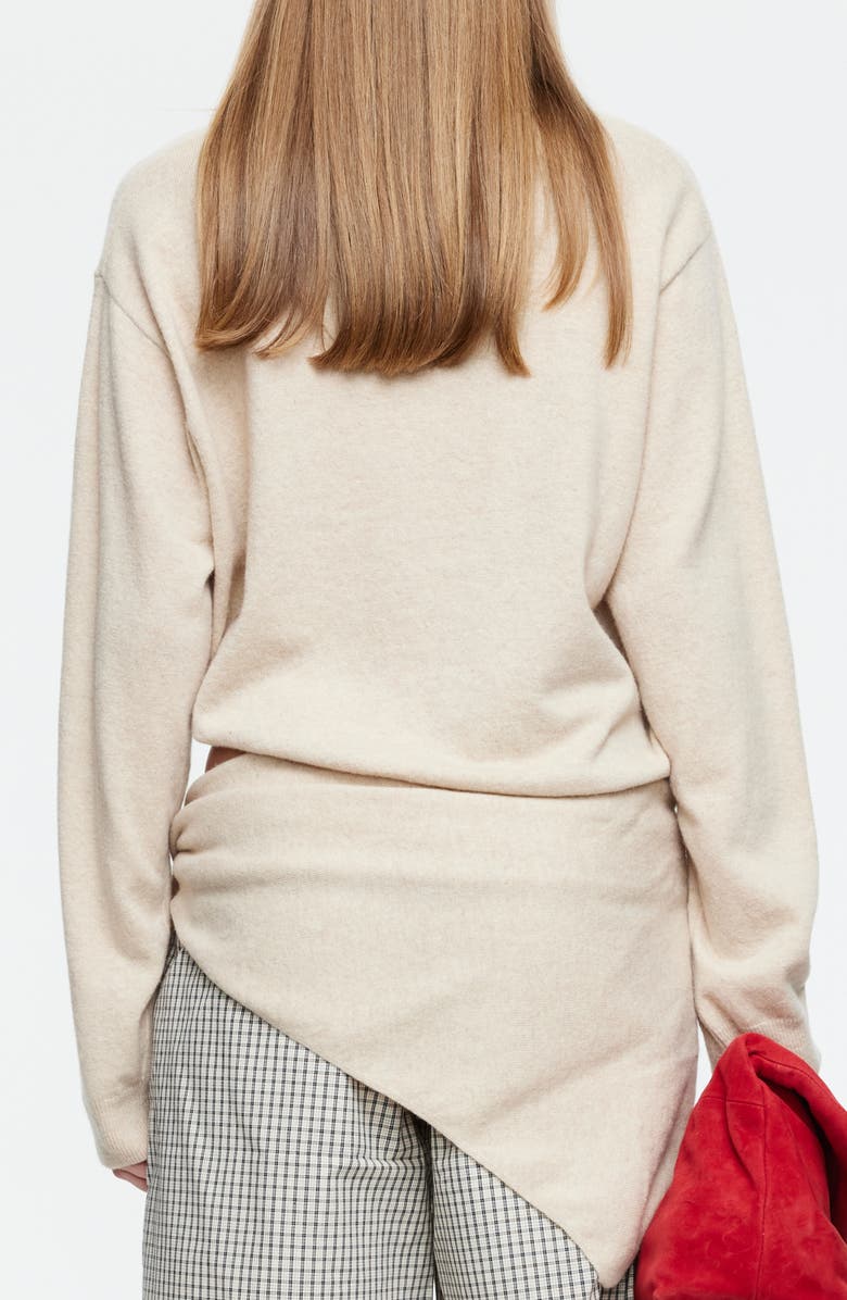 LIONESS Olsen Wool Blend Sweater, Alternate, color, Oatmeal